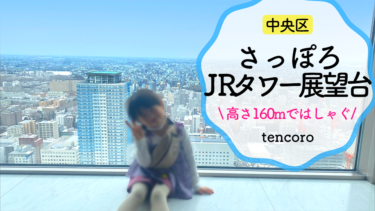 高さ160m!子連れも楽しめる【札幌JRタワー展望台】割引とカフェを活用！
